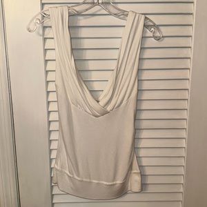 Diane Von Furstenberg soft white camisole.